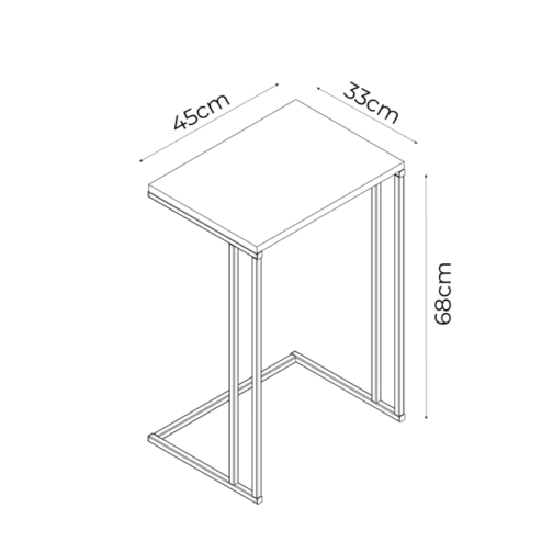 MESA DE COSTADO INDUSTRIAL - Imagen 6