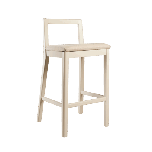 Banqueta Ibiza respaldo de madera