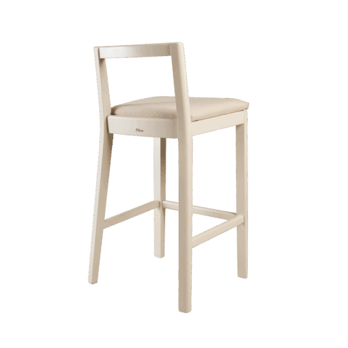 Banqueta Ibiza respaldo de madera