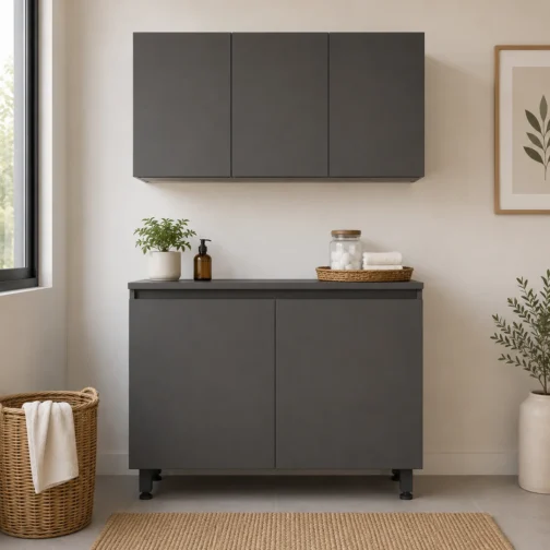 BAJO MESADA 2 PUERTAS CON TAPA 0,80M