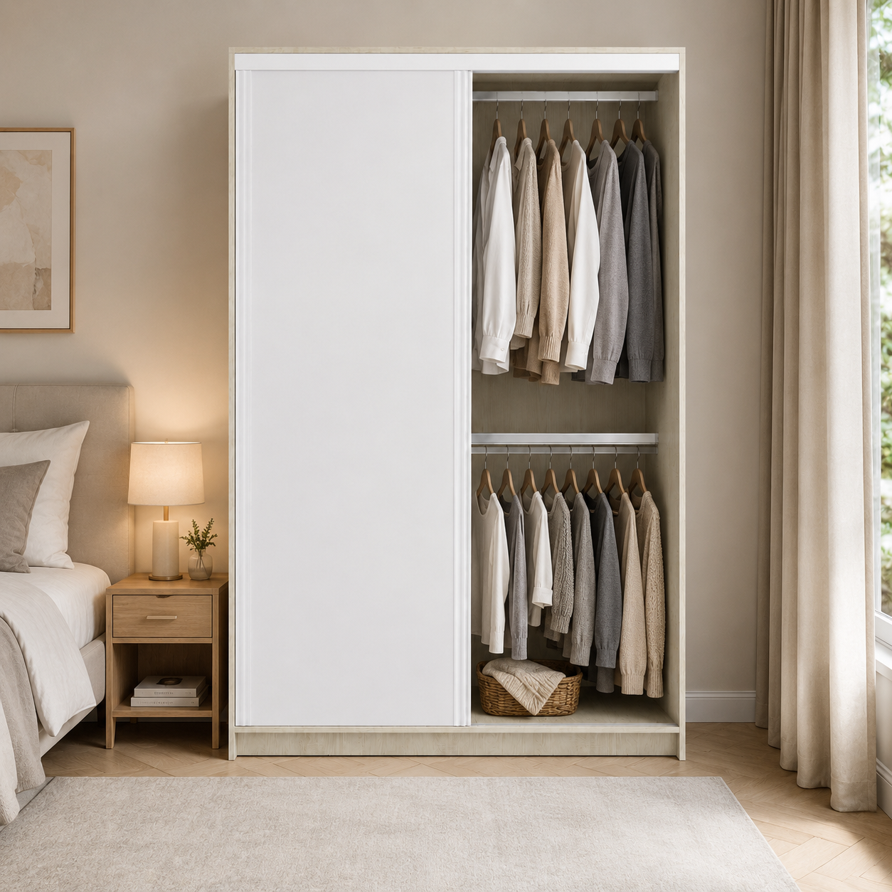 Placard 1,20M 2 puertas corredizas - Imagen 3