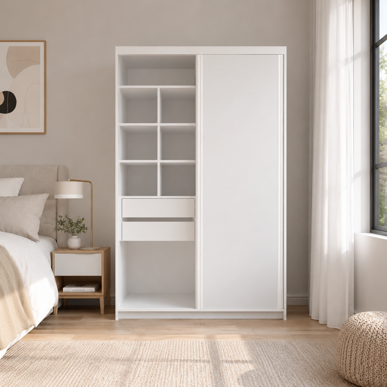 Placard 1,20M 2 puertas corredizas - Imagen 4