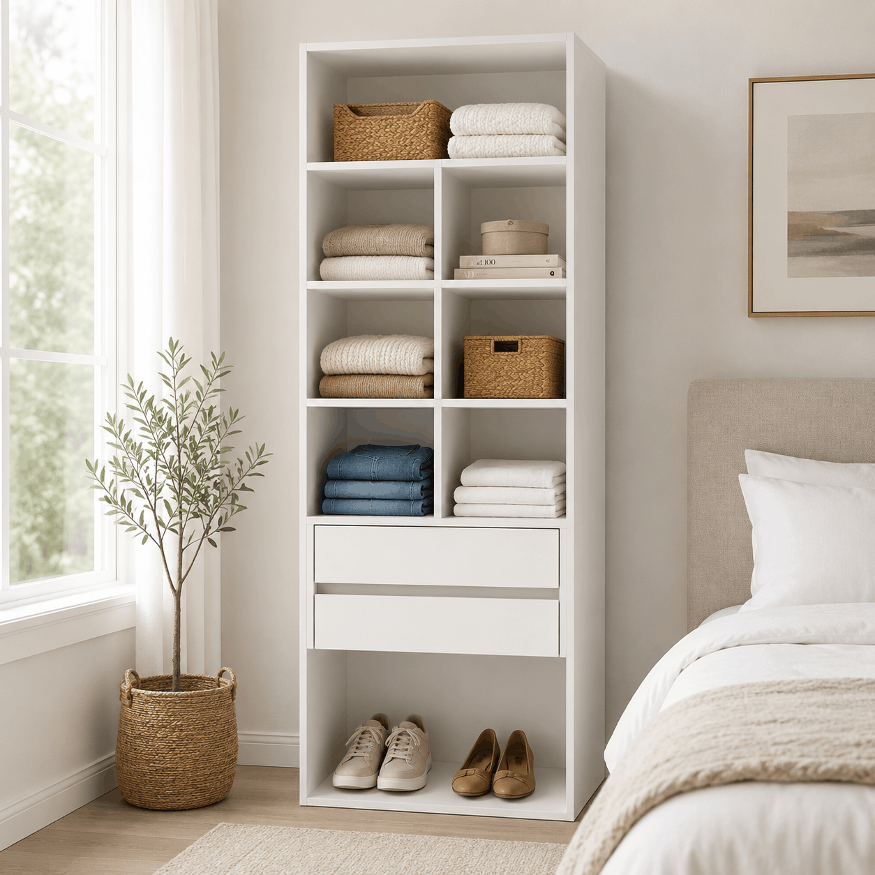 Modulo Interior Placard - 2 Cajones 0,60M - Imagen 3