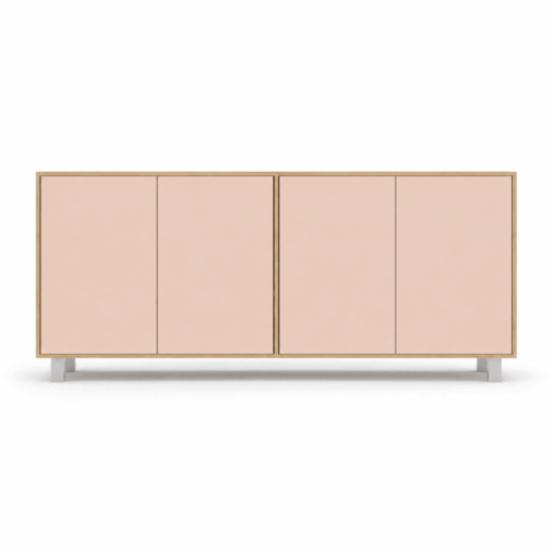 BAHIUT 1,80M 4 PUERTAS LINEA MINIMAL – Combinado Olmo Himalaya