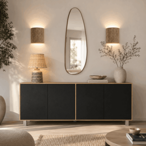 BAHIUT 1,80M 4 PUERTAS LINEA MINIMAL