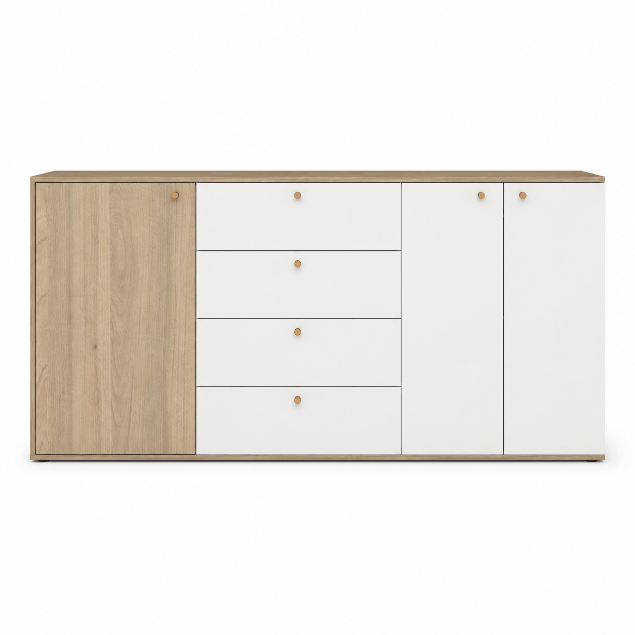 BAHIUT 1,75M - 3 PUERTAS 4 CAJONES