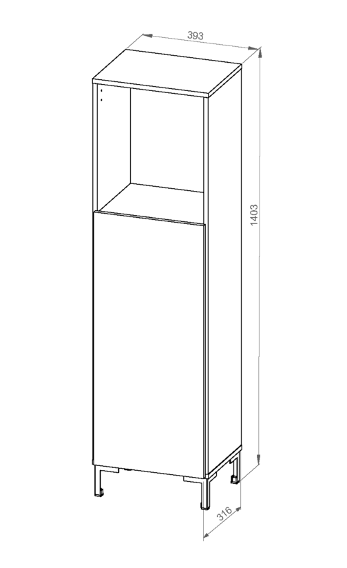 MODULO DE 1 CUERPO OSLO ART. LOS040 - Imagen 5