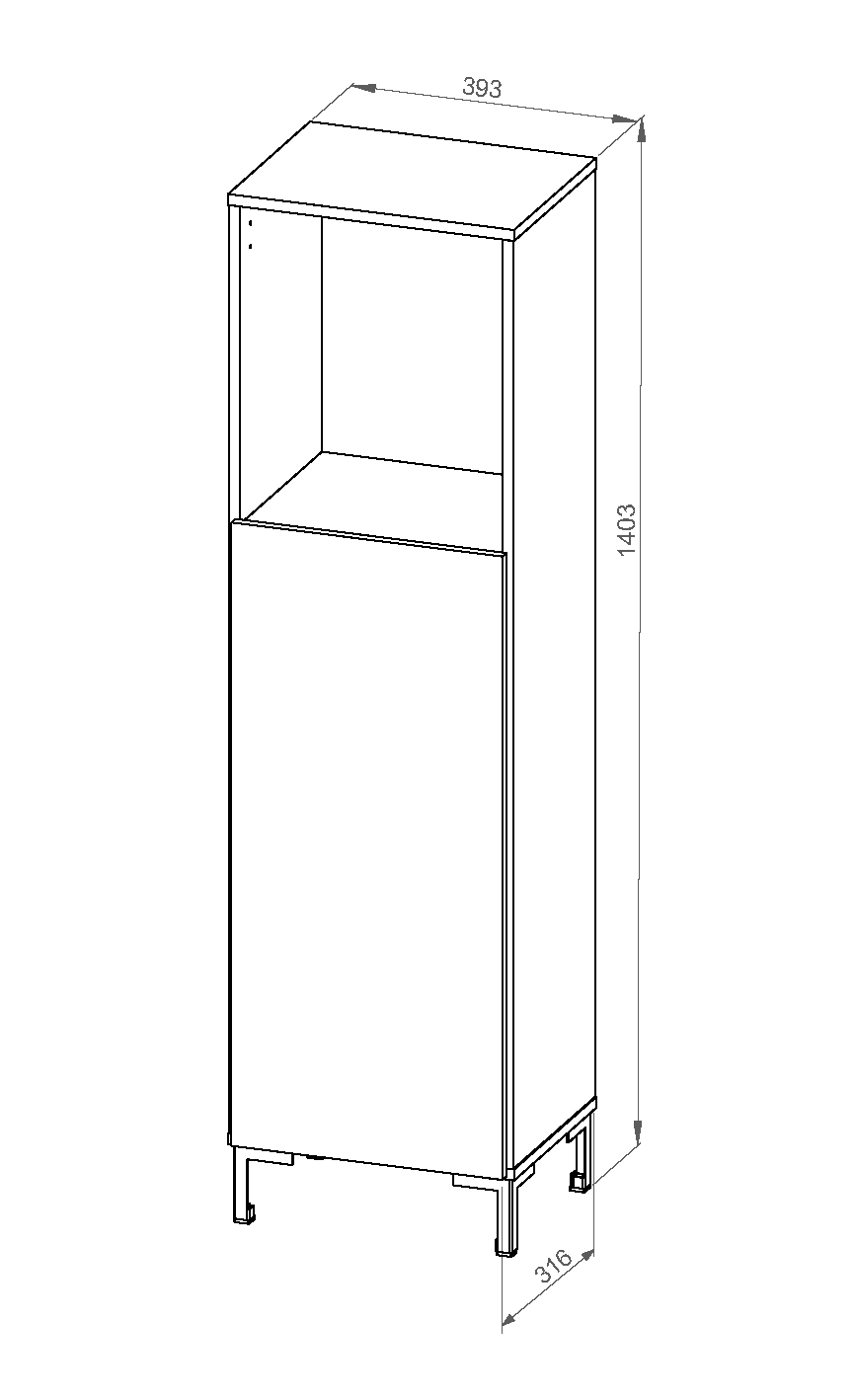 MODULO DE 1 CUERPO OSLO ART. LOS040 - Imagen 5