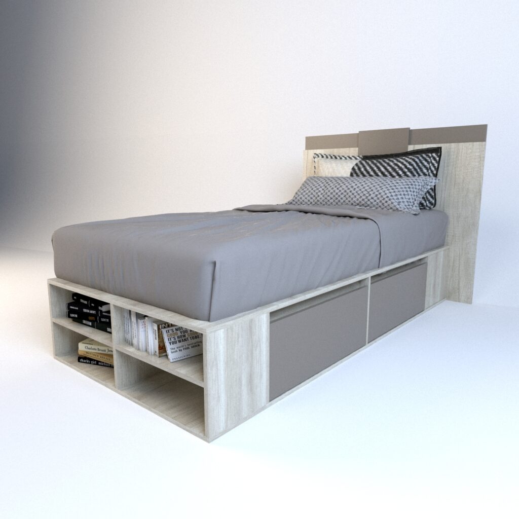 Box Juvenil S/respaldo Art. 6440 - Acasa Tienda