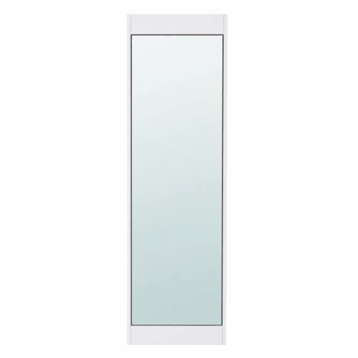 MUEBLE DE GUARDADO O ZAPATERO CON PUERTA ESPEJO GIRATORIA
