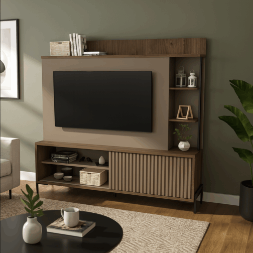 MODULAR VARILLADO 1 PTA CORREDIZA Y 4 ESTANTES