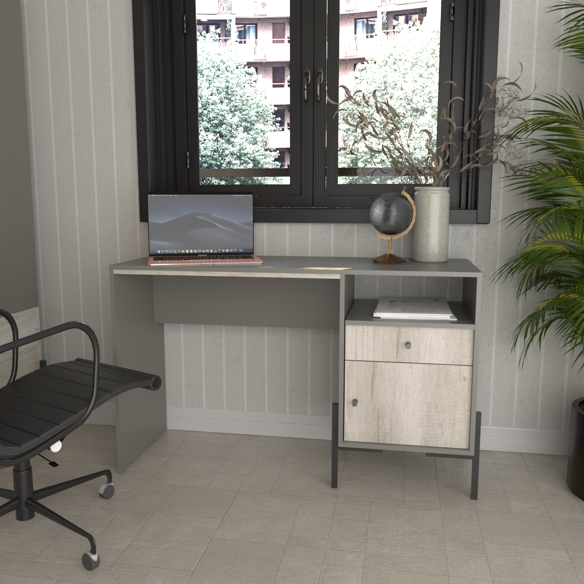 ESCRITORIO MODERNO INDUSTRIAL - Imagen 3