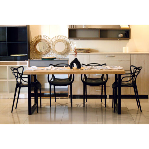 COMBO CUBO MESA 1.80MTS MAS SILLAS MASTER