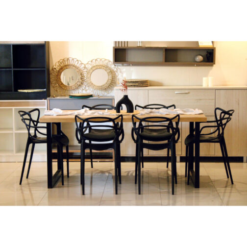 COMBO CUBO MESA 1.80MTS MAS SILLAS MASTER