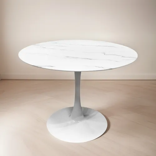 MESA TULIP MARBLE 1,20M