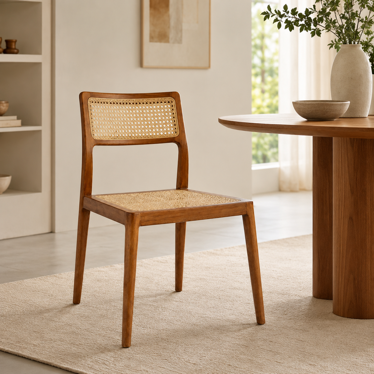 Silla Panida Teka - Imagen 4