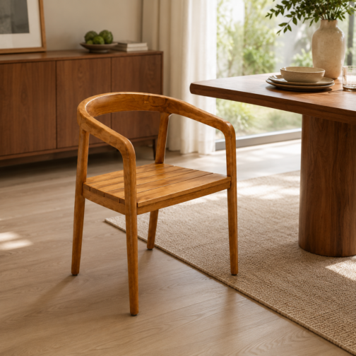 SILLA BALI MADERA PARAISO