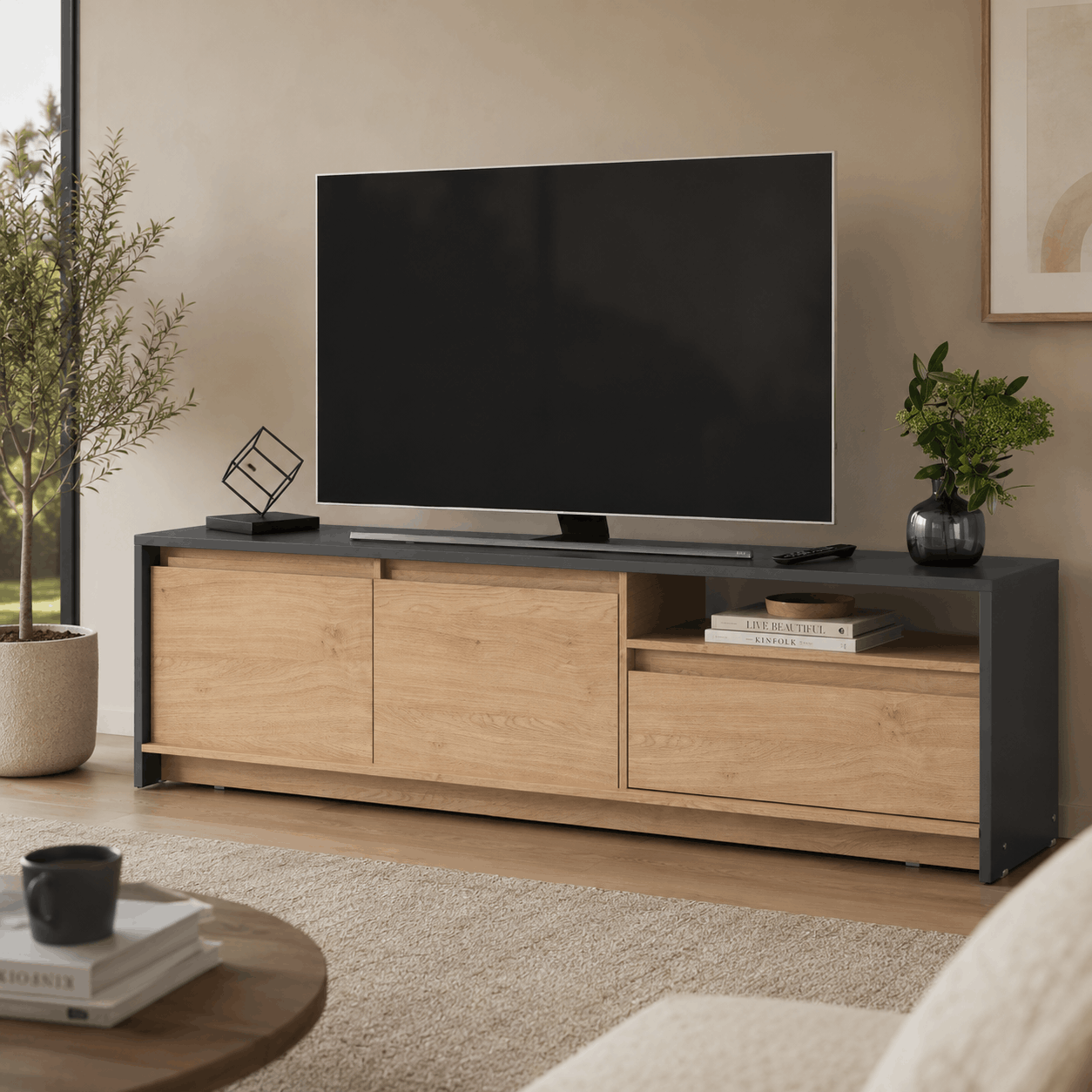 RACK DE TV NIZA 1,80M - Imagen 3