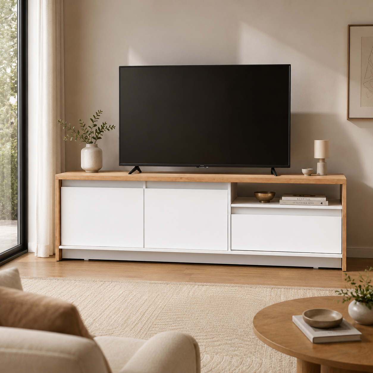 RACK DE TV NIZA 1,80M - Imagen 4