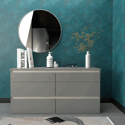 COMODA CAJONERA 6 CAJONES