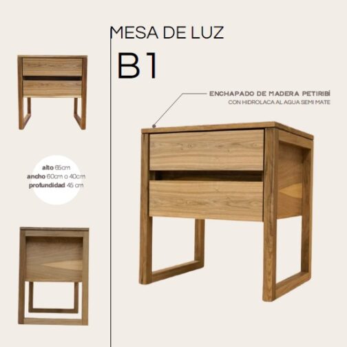 MESA DE LUZ PETIRIBI B1