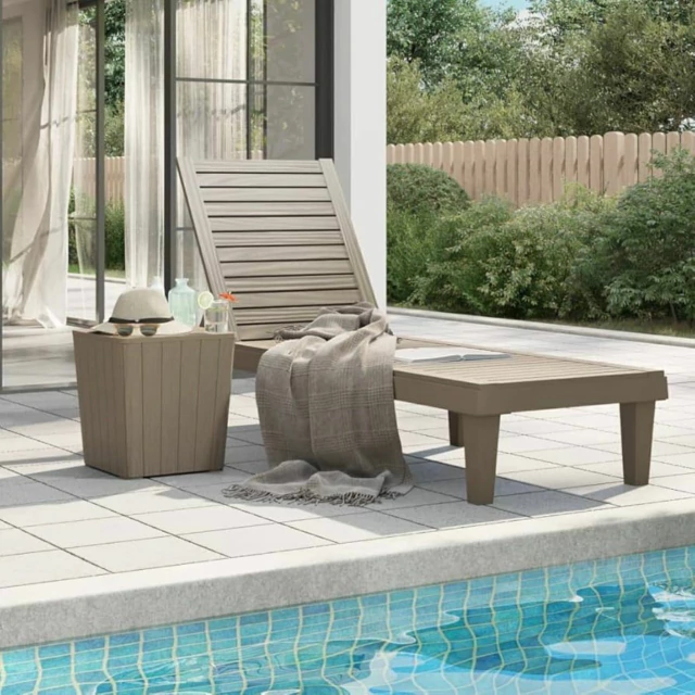 REPOSERA JAIPUR PVC SIMIL MADERA - Imagen 2