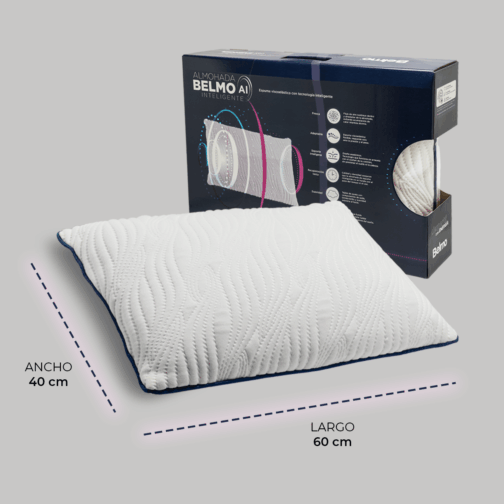 Almohada Belmo Inteligente AI 60×40