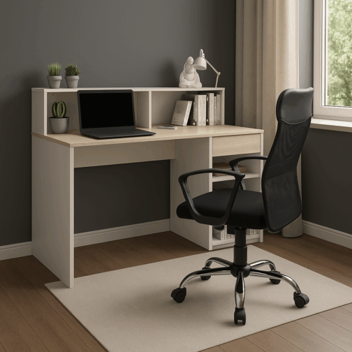 COMBO ESCRITORIO 3049 NCE + SILLON MESH