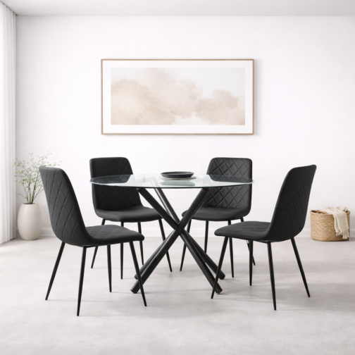 SET DE COMEDOR MESA REDONDA