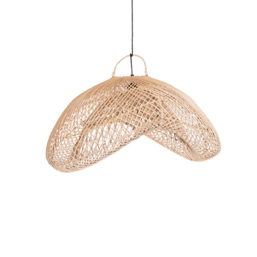 LAMPARA ELIPSE RATTAN 40CM