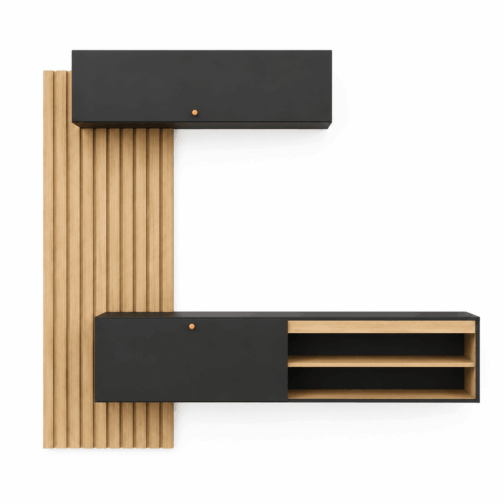 RACK DE TV FLOTANTE 2,20M