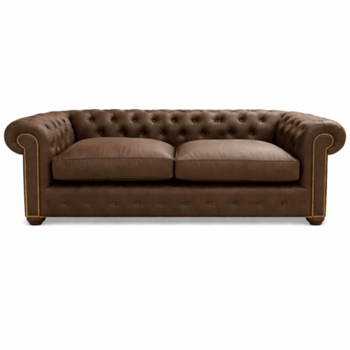 SOFA CHESTERFIELD CUERO 2.20MTS