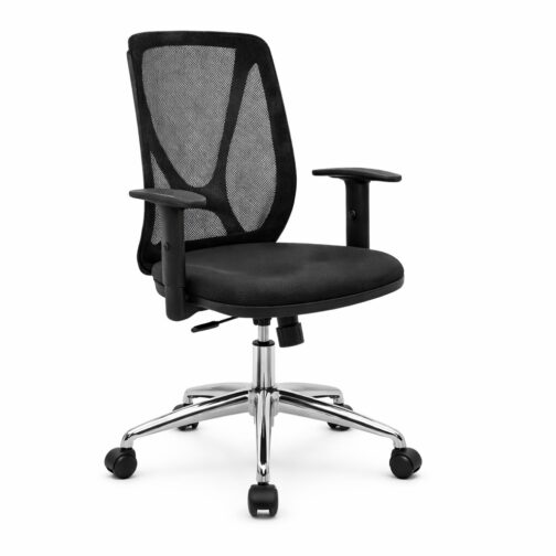 SILLA GERENCIAL ALMA BASE METALICA