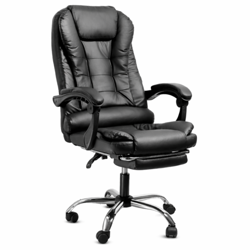 Sillon Gerencial Elegante Con Apoya Pies