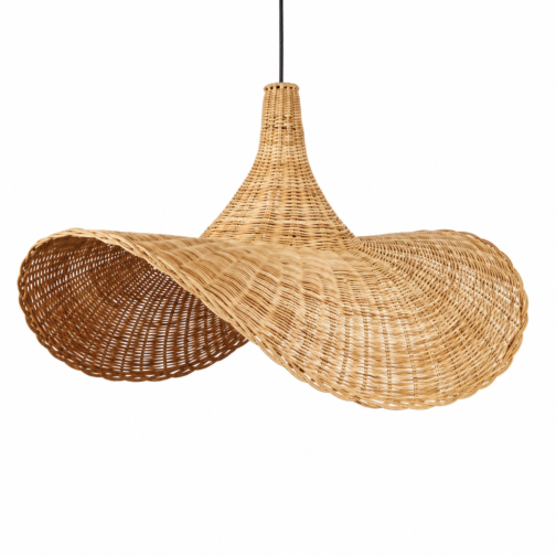 LAMPARA RATTAN BOHO