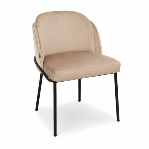 Silla Fil Noir Taupe