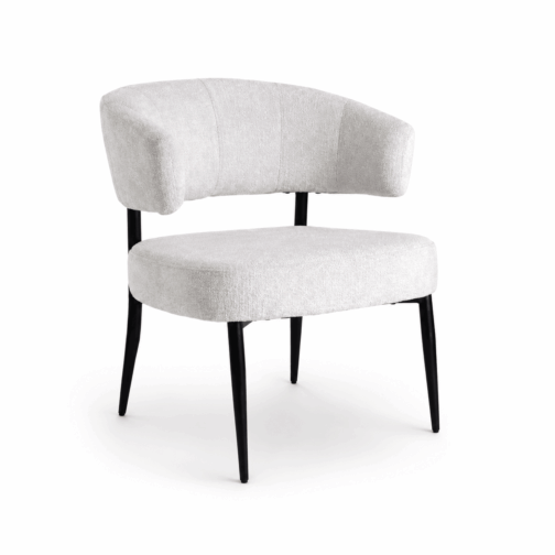 Sillon Zhagen Chenille Base Negra