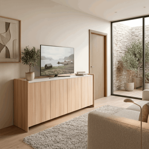 BAHIUT 1,80m 4 puertas