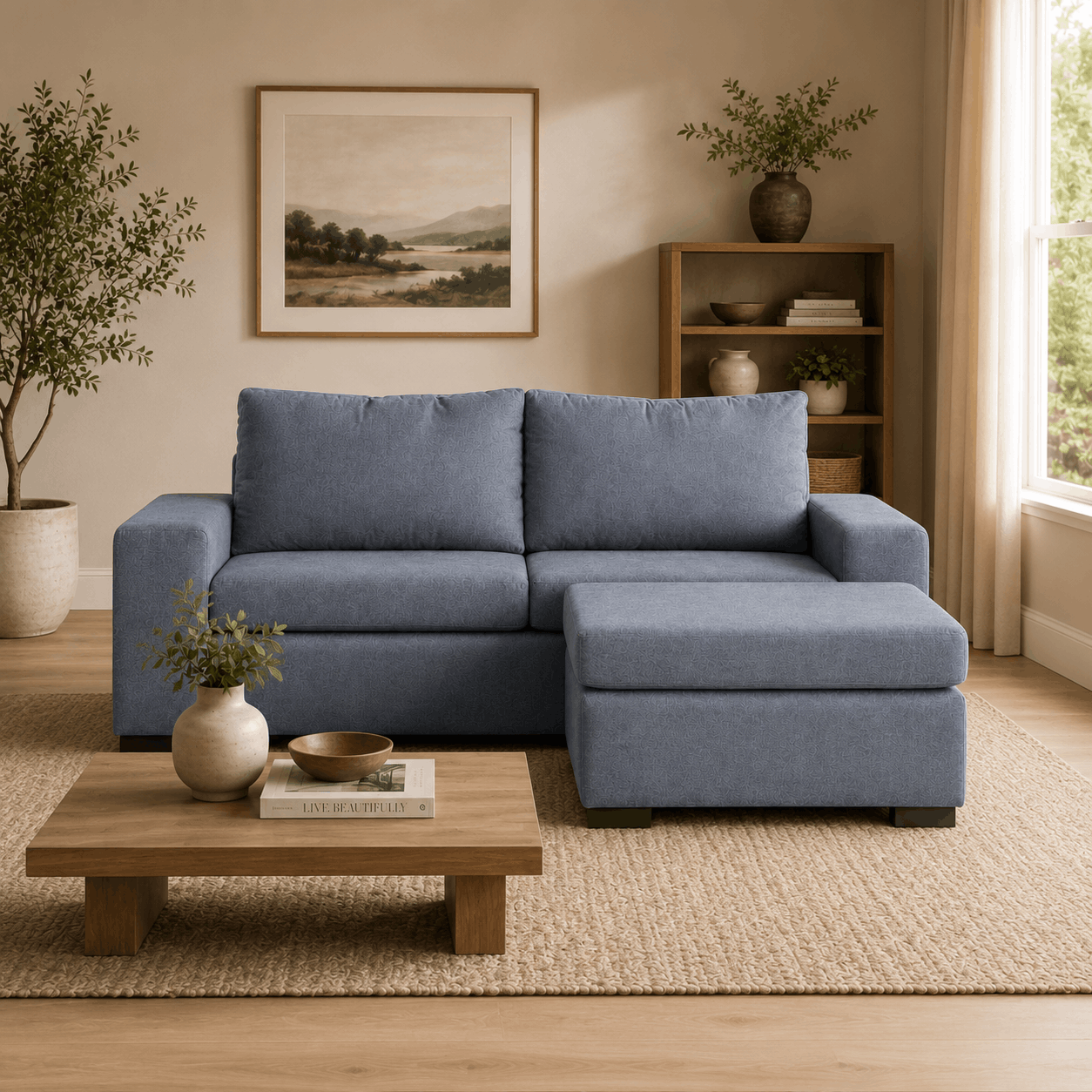SOFA + PUFF MONACO - Imagen 3