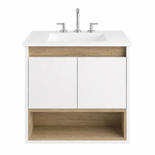 Vanitory 60cm c/bacha 3 agujeros